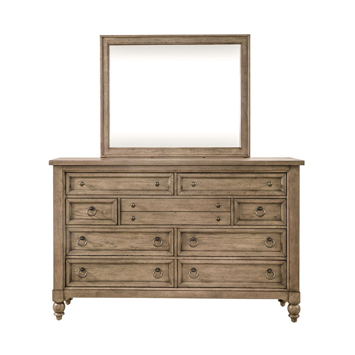 Americana Farmhouse Dresser & Mirror image