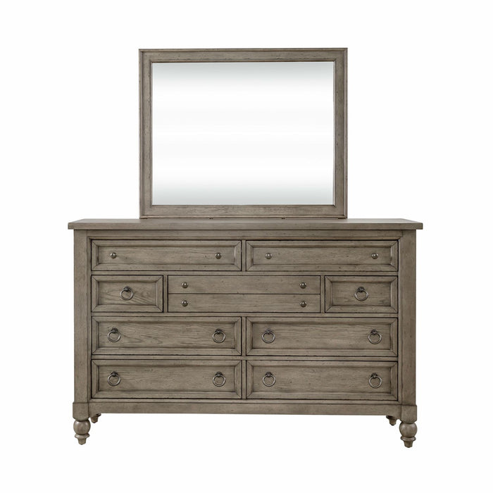 Americana Farmhouse Dresser & Mirror - Furniture House (VA)