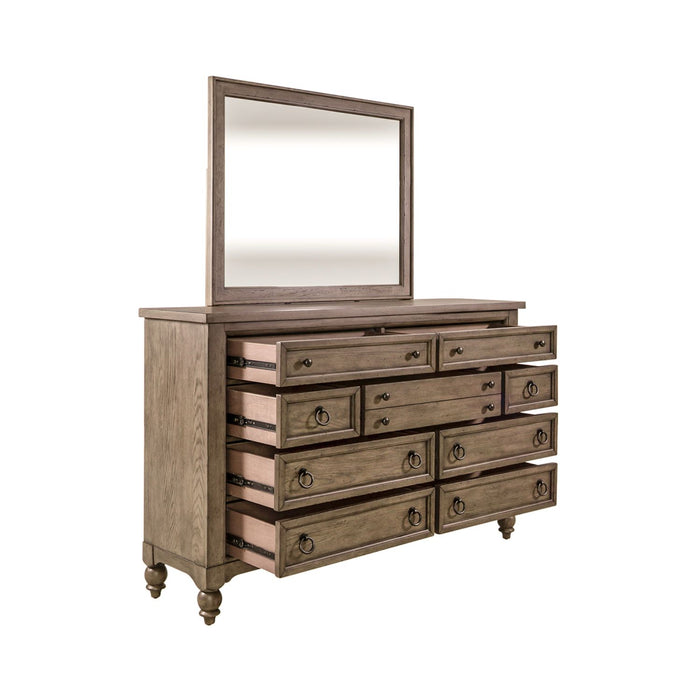 Americana Farmhouse Dresser & Mirror image