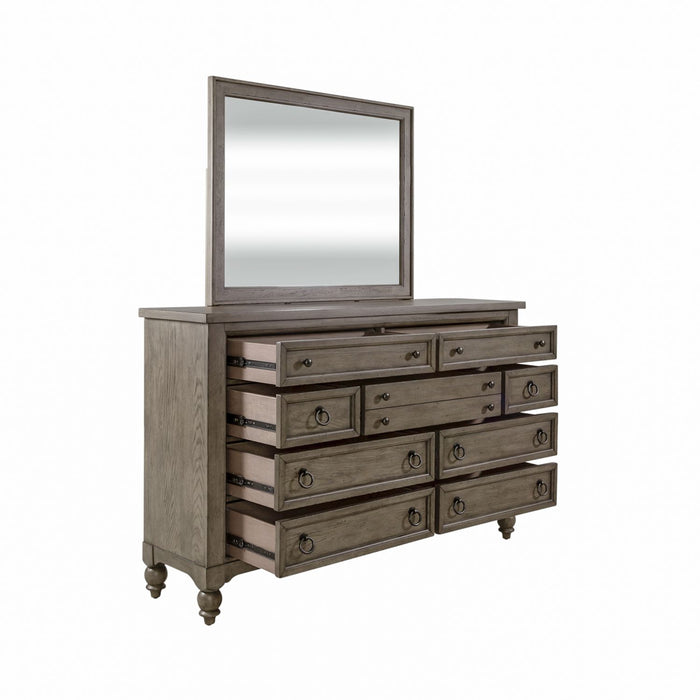 Americana Farmhouse Dresser & Mirror - Furniture House (VA)