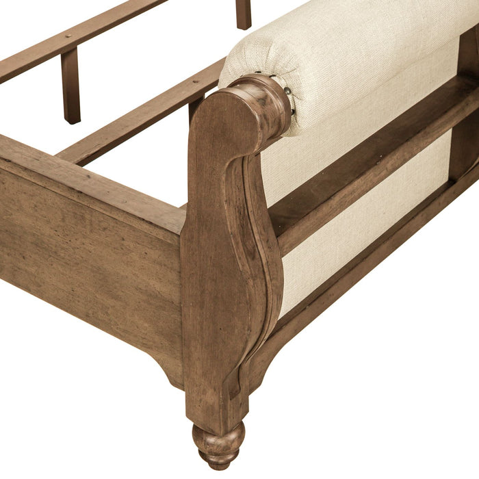 Americana Farmhouse Sleigh Bed image