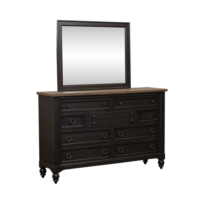 Americana Farmhouse Opt Dresser & Mirror - Furniture House (VA)