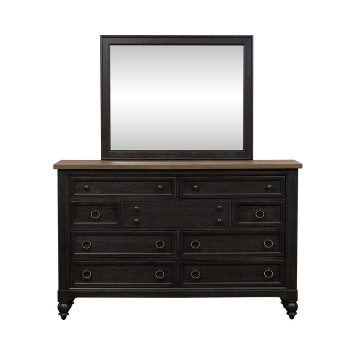 Americana Farmhouse Opt Dresser & Mirror - Furniture House (VA)