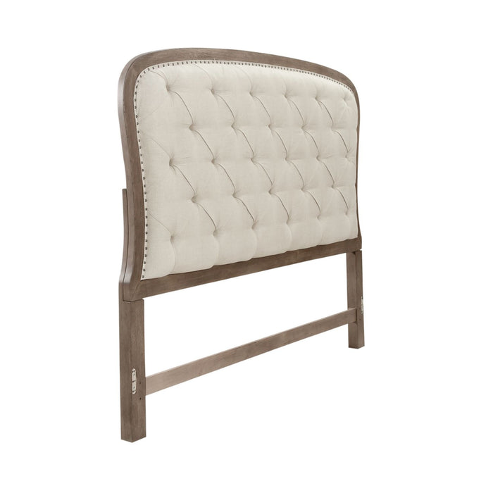 Americana Farmhouse King Shelter Bed in Dusty Taupe 615-BR-KSH - Furniture House (VA)