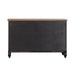 Americana Farmhouse 9 Drawer Dresser in Black - Furniture House (VA)