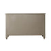 Americana Farmhouse 9 Drawer Dresser in Dusty Taupe and Black - Furniture House (VA)