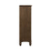 Americana Farmhouse 12 Drawer Chesser in Dusty Taupe and Black - Furniture House (VA)