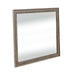 Americana Farmhouse Landscape Mirror in Dusty Taupe and Black - Furniture House (VA)