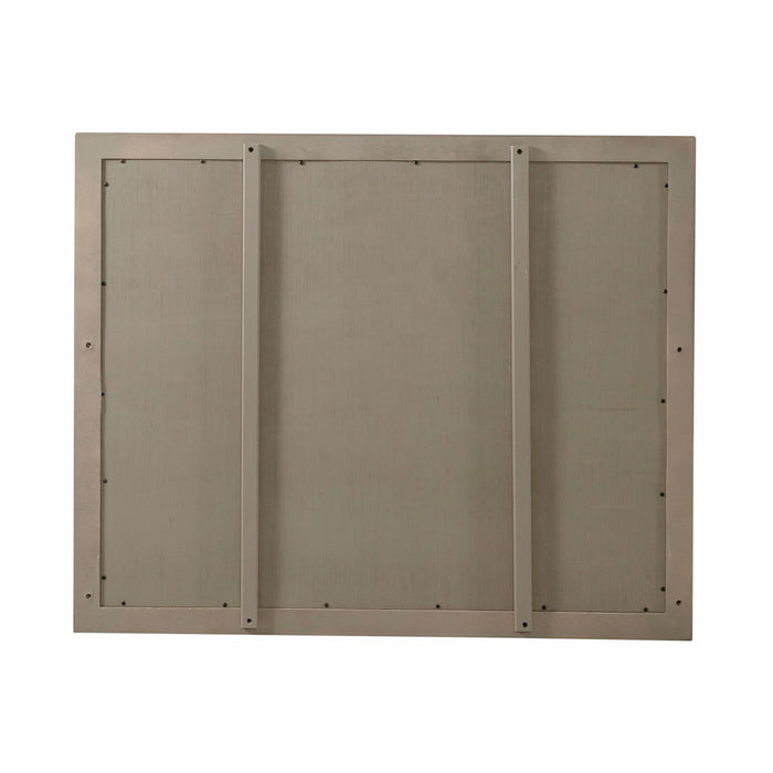 Americana Farmhouse Landscape Mirror in Dusty Taupe and Black - Furniture House (VA)