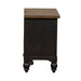 Americana Farmhouse 2 Drawer Nightstand in Black - Furniture House (VA)