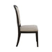 Americana Farmhouse Uph Tufted Back Side Chair - Black - Furniture House (VA)