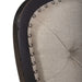 Americana Farmhouse Uph Tufted Back Side Chair - Black - Furniture House (VA)