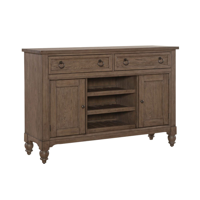 Americana Farmhouse Buffet in Dusty Taupe - Furniture House (VA)