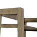Americana Farmhouse Leaning Pier Bookcase in Dusty Taupe - Furniture House (VA)