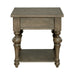 Americana Farmhouse End Table in Dusty Taupe - Furniture House (VA)