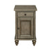 Americana Farmhouse Chair Side Table in Dusty Taupe - Furniture House (VA)