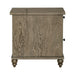 Americana Farmhouse Chair Side Table in Dusty Taupe - Furniture House (VA)