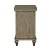 Americana Farmhouse Chair Side Table in Dusty Taupe - Furniture House (VA)