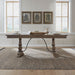 Americana Farmhouse Trestle Table in Dusty Taupe & Black - Furniture House (VA)