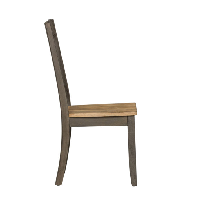 Lindsey Farm Splat Back Side Chair (RTA) - Furniture House (VA)