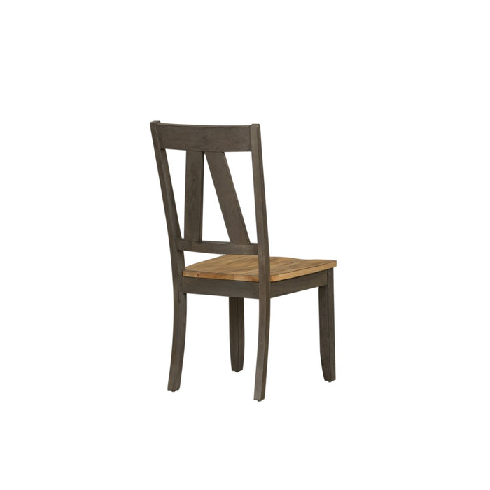 Lindsey Farm Splat Back Side Chair (RTA) - Furniture House (VA)