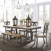 Lindsey Farm 6 Piece Trestle Table Set image