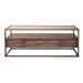 Jamestown Rectangular Cocktail Table in Brown - Furniture House (VA)