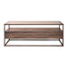 Jamestown Rectangular Cocktail Table in Brown - Furniture House (VA)