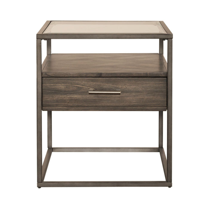 Jamestown End Table in Brown image