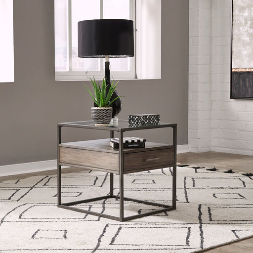 Jamestown End Table in Brown image