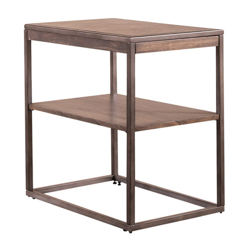 Jamestown Chair Side Table in Brown - Furniture House (VA)