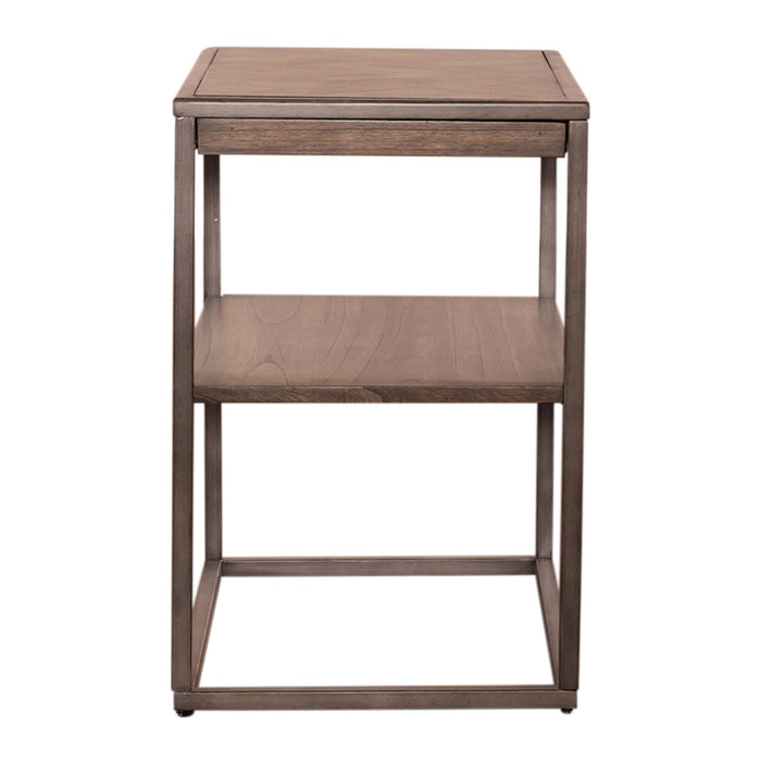 Jamestown Chair Side Table in Brown - Furniture House (VA)