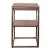 Jamestown Chair Side Table in Brown - Furniture House (VA)