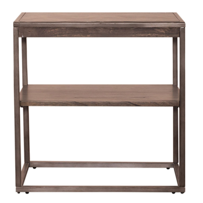 Jamestown Chair Side Table in Brown - Furniture House (VA)
