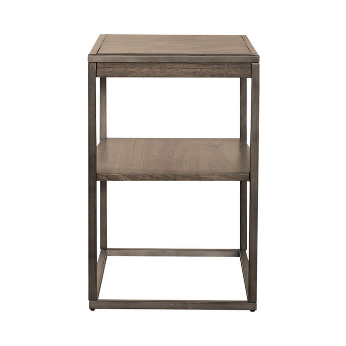 Jamestown Chair Side Table in Brown image