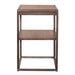 Jamestown Chair Side Table in Brown - Furniture House (VA)