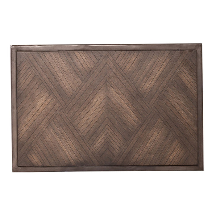 Jamestown Chair Side Table in Brown - Furniture House (VA)