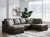 Castille Way Sleeper Sectional with Chaise - Furniture House (VA)