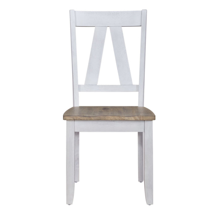Lindsey Farm Splat Back Side Chair (RTA) - Furniture House (VA)