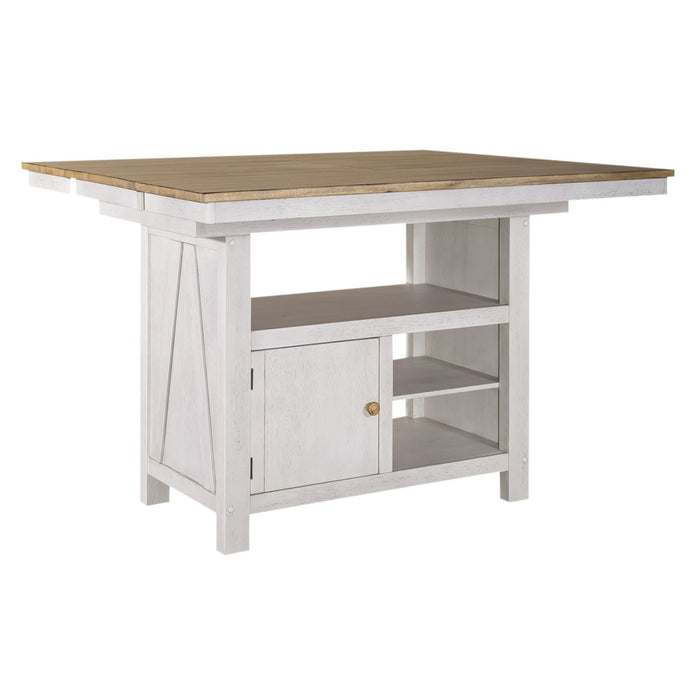 Lindsey Farm 5 Piece Gathering Table Set - Furniture House (VA)