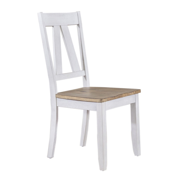 Lindsey Farm 7 Piece Trestle Table Set - Furniture House (VA)