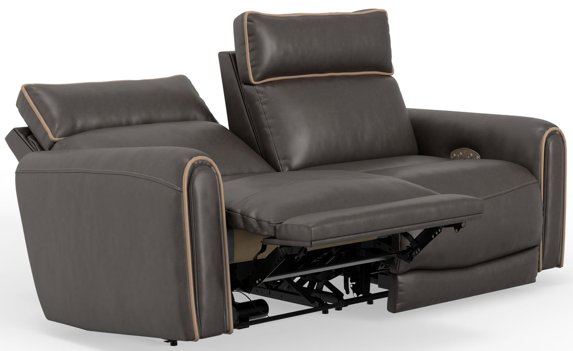 Nico Power Headrest Reclining Loveseat - Furniture House (VA)