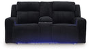 Forest Lake Power Reclining Loveseat with Console - Furniture House (VA)
