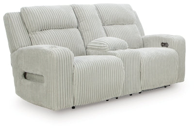 Forest Lake Power Reclining Loveseat with Console - Furniture House (VA)