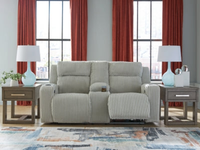 Forest Lake Power Reclining Loveseat with Console - Furniture House (VA)