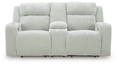 Forest Lake Power Reclining Loveseat with Console - Furniture House (VA)