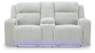 Forest Lake Power Reclining Loveseat with Console - Furniture House (VA)