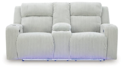 Forest Lake Power Reclining Loveseat with Console - Furniture House (VA)