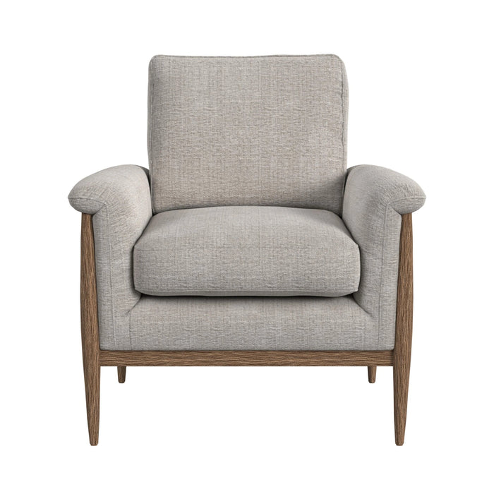 Comet Accent Chair in Laurance Light Grey