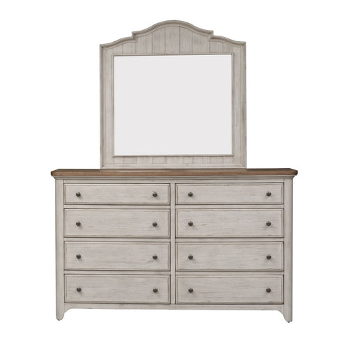 Farmhouse Reimagined Dresser & Mirror - Furniture House (VA)